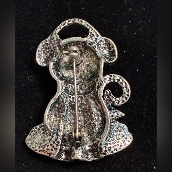 Vintage NWOT Cat In Earmuffs Brooch – 1990s - Picture 3 of 9